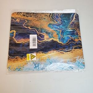 12" x 10" mouse pad navy blue